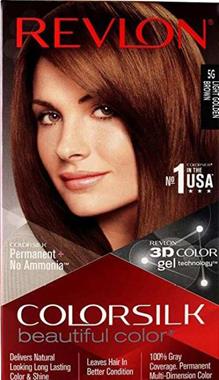 Revlon Colorsilk Hair Color 5G Light Golden Brown | BazarFX