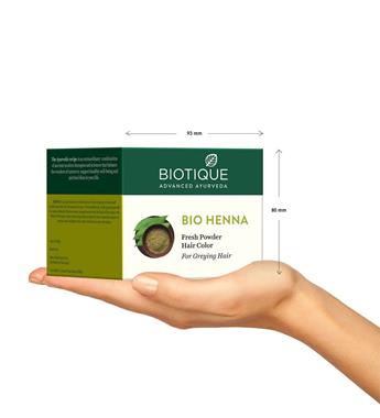 Biotique Bio Heena Fresh Powder Hair Color 90g | BazarFX